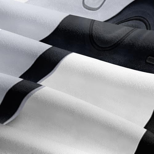 Queen Size Duvet Cover Set - Bedding Set with Comforter Cover & Pillowcases Featuring Controller Close-Up (White/Black Split Background), Perfect for Teen Gamers' Room Decor - Image 3