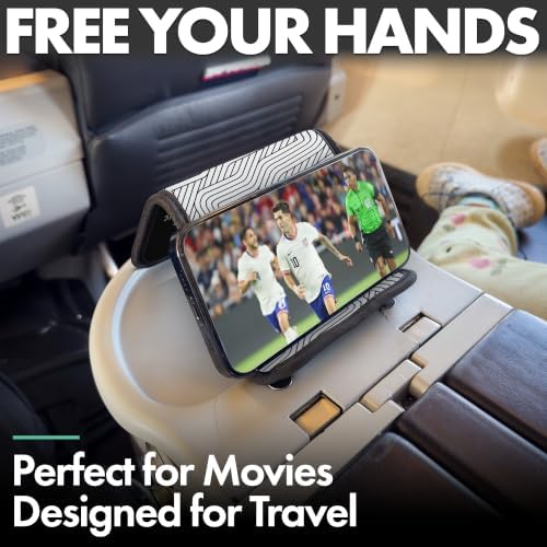 Flight Flap Airplane Phone Holder - Foldable Phone Stand for Plane Travel - Image 6