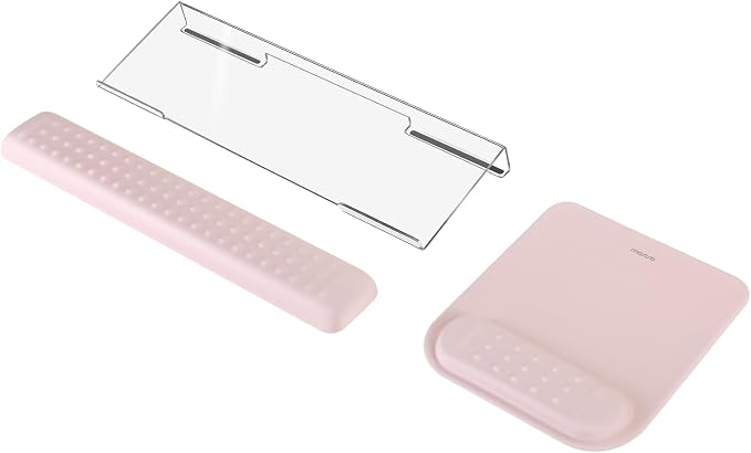 MOSISO Keyboard Stand&Wrist Rest Support for Keyboard &Mouse Pad Set by MOSISO