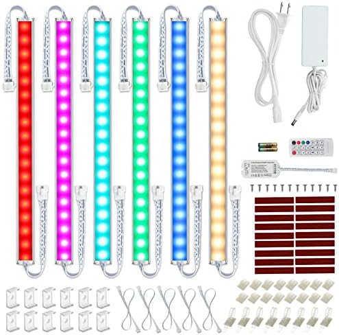 Under Cabinet LED Lighting Kit. RGB Color & Bright Warm White Light. - Image 3