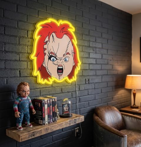 Silver Buffalo Chucky Angry Face, Wall Art - Image 2