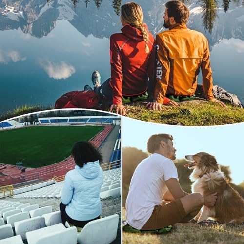 ONTYZZ Inflatable Seat Cushion Lightweight Airplane Seat Cushion | Stadium Seat Travel Cushion for Climbing Hiking Office Airplane - Image 6