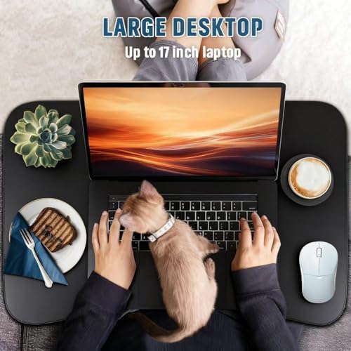 Fayquaze Laptop Desk, Portable Foldable Lap Bed Desk, Laptop Table Tray - Image 2