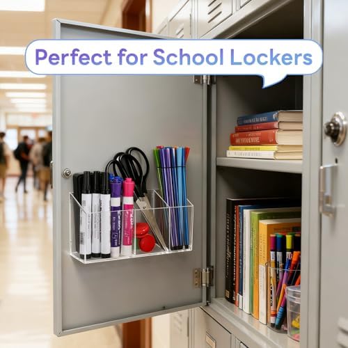 Magnetic Dry Erase Marker Holder for Whiteboard & Fridge & Locker - Image 6