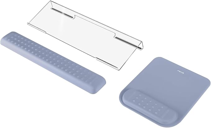 MOSISO Keyboard Stand&Wrist Rest Support for Keyboard &Mouse Pad Set by MOSISO