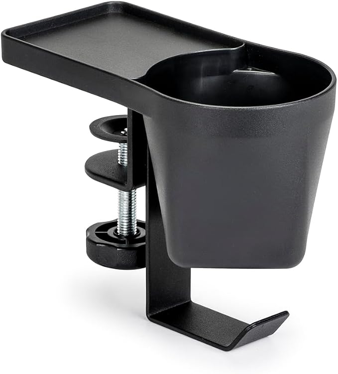 MAX SMART Desk Organizer with Cup & Headphone Holder, Clamp-On - Image 8