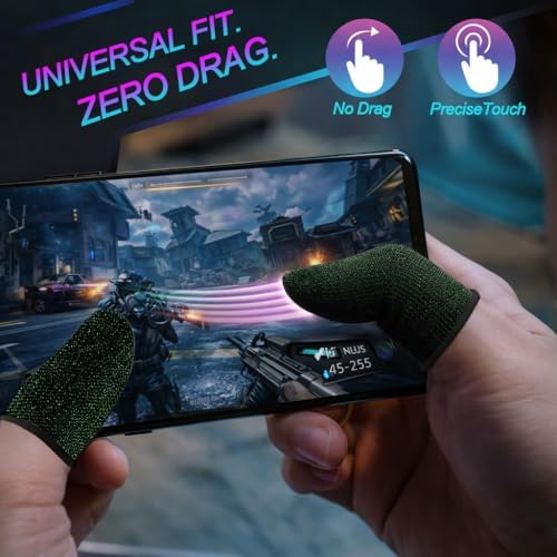 Bluradio 10 Pieces Gaming Finger Sleeves for Mobile - Image 5