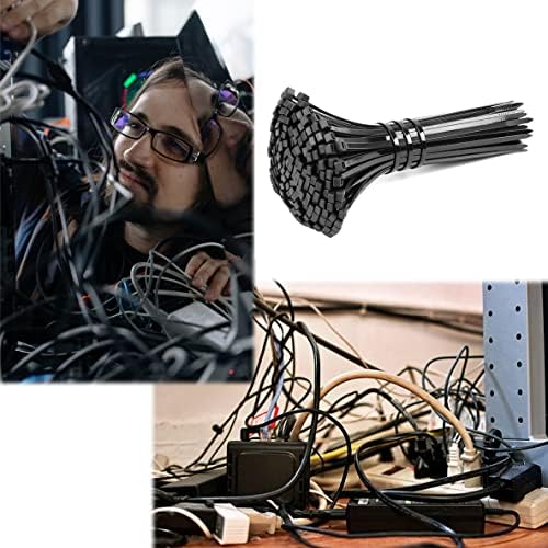 Eco-Fused Cord Organizer Kit - Wire Management - Slot Cable Holders, Self Adhesive Cable Clip Holders, Fastening Cable Ties, Hook Loop Cable Straps, Reusable Hook Loop Cable Ties, Cable Sleeve Split. - Image 4