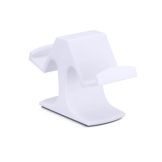 Dual Game Controller Desktop Holder Stand - Universal Design for Xbox ONE, PS5, PS4, PC, Steelseries, Steam & More, Reduce Clutter UGDS-03 (White) - Image 9