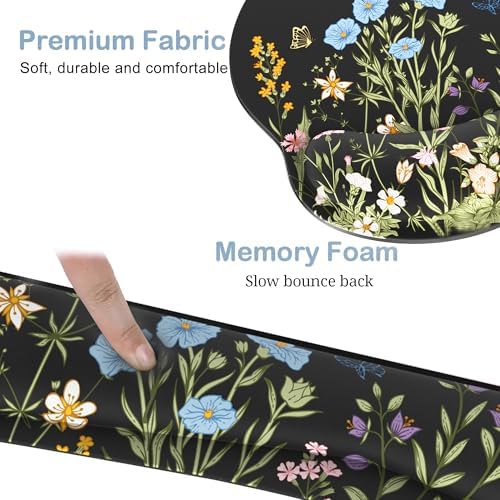 Ergonomic Mouse Pad with Wrist Rest and Keyboard Wrist Rest, Mousepad - Image 3