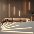 LED Recessed Lighting Kit for Wall Panels 6pcs Slat Wall Lights by PeaceCozinessComfortable