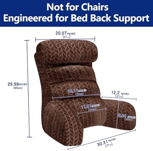 Reading Pillows for Sitting in Bed Adult - Image 2