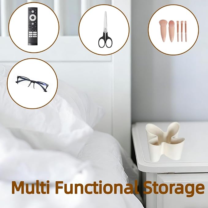 Flower Shape Remote Control Holder Modern,Desk Organizer Storage Container - Image 6