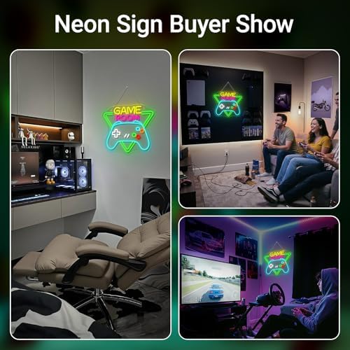Game Room Boys Neon Sign Gaming Zone Neon Signs for Man Cave - Image 4