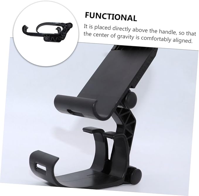 Uonlytech Game Console Stand for Switch Pro Controller Screen Mount for Gamepad Durable Gaming Accessory for Mobile Play - Image 7
