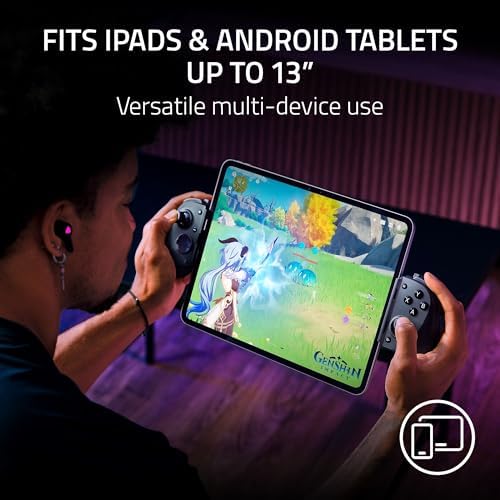 Razer Kishi V3 Pro XL Gaming Controller, iPad & Android Tablets (13") USB-C - Image 3
