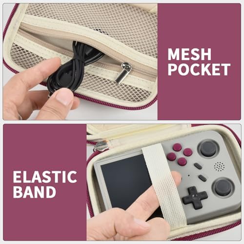 PAIYULE Travel Carrying Case for R36S RG353V RG353VS Handheld Game Console - Image 5