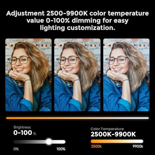 PHOTOOLEX Magnetic Light Wand, 360° RGB Tube Light, LED Video Light Stick - Image 6