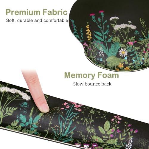 Ergonomic Mouse Pad with Wrist Rest and Keyboard Wrist Rest, Mousepad - Image 3