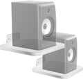 WALI Surround Sound Speaker Wall Mount, 1 Pair Heavy Duty Floating Shelf by WALI