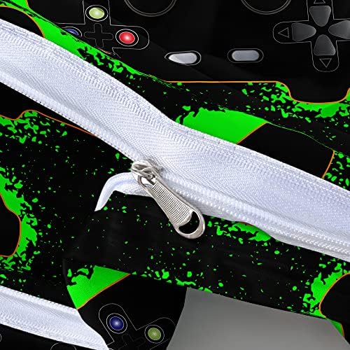 Gamer Bedding Sets for Boys, Gaming Duvet Cover Set King Size,Boys Video Games Comforter Cover, Bed Set for Teen Boys Bedroom,Boy Gamer Room Decor, Gamepad2302 - Image 5