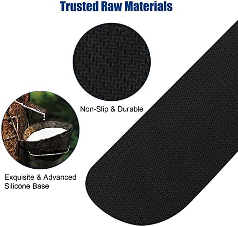 Keyboard Wrist Rest, Gel Memory Foam Keyboard Pad with Wrist Support for Easy Typing & Pain Relief, Comfortable Keyboard Rest Suit for Computer, Laptop, Office & Home (Black) - Image 4