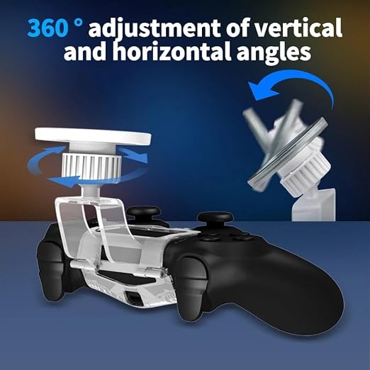 NBCP Magnetic Phone Mount for PS4 DualShock 4 Controller, Controller Phone Holder, MagSafe Compatible Mobile Gaming Clip for iPhone & Android - Image 3