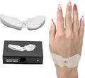 DELTAHUB Carpio 2.0 - Right-Handed Truly Ergonomic Wrist Rest for Mouse, Carpal Tunnel Support, Pain Relief, Anti-Fatigue, Easy Glide, Sleek, Office Computer, Laptop, Gaming - Large, White by DELTAHUB