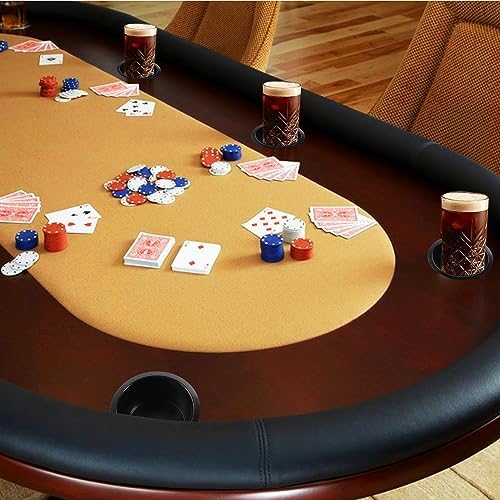 GSE Jumbo Aluminum Cup Holder for Casino Poker Tables, Black, 2-Pack - Image 6