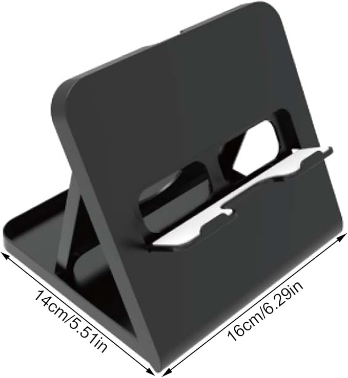 Portable Foldable Stand with Adjustable Angles & Cooling Designs Multiple Angles Gaming Stand for Console 2 Small ABS Console Accessory - Image 9