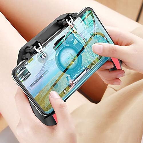 heaven2017 4 Fingers Gaming Grip with Dual Cooling Fan Game Mobile Controller Game Trigger Joystick Gamepad for PUBG Mobile Rules of Survival Survivor Royale Critical Ops [video game] - Image 5