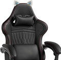 Tsangbaby Gaming Chair Cat Ear Decoration Chair Decoration Accessories Cute Cat Ears Suitable for Gaming Chairs Homes Offices and Gatherings Blue by Tsangbaby