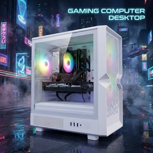 STGAubron Gaming PC Desktop,Core I5,RX 590 8G,16G RAM,1TB SSD - Image 4