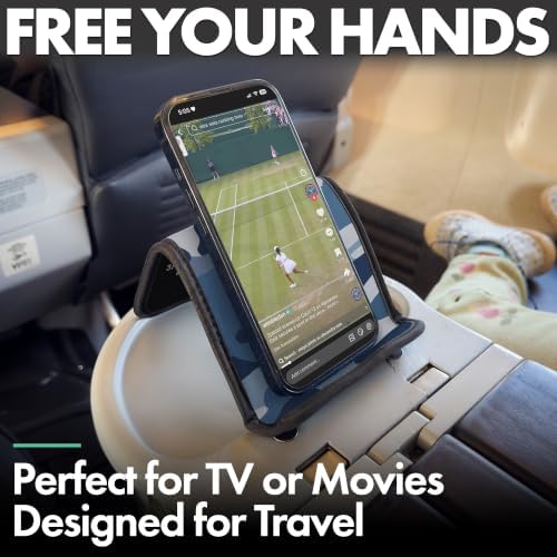 Flight Flap Airplane Phone Holder - Foldable Phone Stand for Plane Travel - Image 6