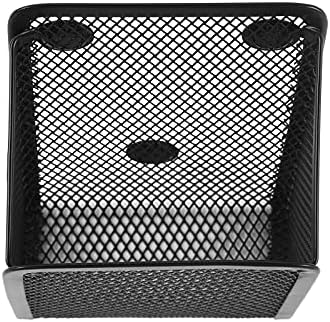 Magnetic Pencil Holder,Mesh Stainless Steel Pen Basket, Metal Writing Utensil Storage Organizer for Whiteboard,Blackboard,Kitchen, Locker, Home, or Office - Image 4