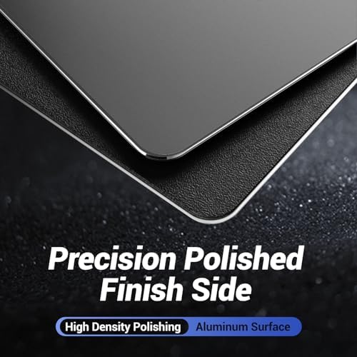 HONKID Metal Aluminum Mouse Pad for Magic Mouse & Pro/Air 9.05" x7.08 Gray - Image 5