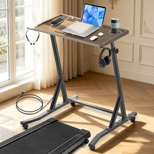 KingDolly Movable Treadmill Desk, Walking Pad Desk with 1 Cup Holder - Image 2