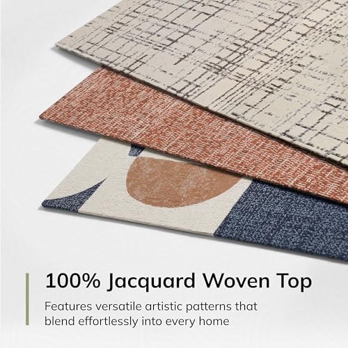 Anji Mountain 48" x 36" Rug'd Office Chair Mat for Carpet & Hardwood Floor | Low Pile, Anti-Slip Felt Backing for Rolling Chairs, Easy Glide Floor Protector Mat for Home Office & Gaming, Marina Morning - Image 4