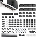 EUREKA ERGONOMIC 316PCS Under Desk Metal Cable Kit, Black by EUREKAERGONOMIC