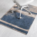 Anji Mountain 48" x 36" Rug'd Office Chair Mat for Carpet & Hardwood Floor | Low Pile, Anti-Slip Felt Backing for Rolling Chairs, Easy Glide Floor Protector Mat for Home Office & Gaming, Marina Morning by AnjiMountain
