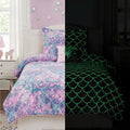 Full Size Bedding Sets for Girls - 4 Pieces Mermaid Full Comforter Sets by KaleidoSpaceHomeCollection
