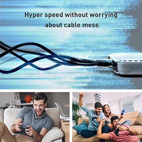 Smolink Cat 8 Ethernet Cable 100FT, 40Gbps High Speed LAN Cable - Image 2