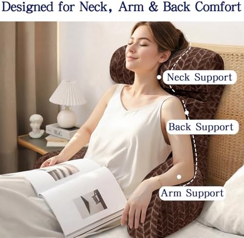 Reading Pillows for Sitting in Bed Adult - Image 3