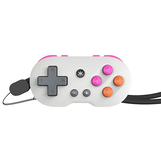 CRKD ATOM - Collectible Keychain Controller for Nintendo Switch, PC, Mac, Mobile and Smart TV (CRKD Grey) by CRKD