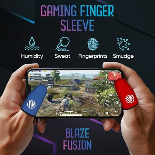 Gaming Finger Sleeves Cots Gloves Covers Protectors Thumb Hand Guard Sleeve for PUBG Mobile Phone Gamer Grip Pro - Image 3