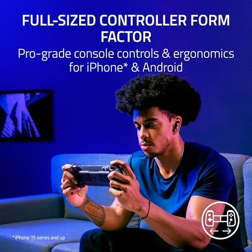 Razer Kishi V3 Gaming Controller for iPhone & Android, Phantom White - Image 2
