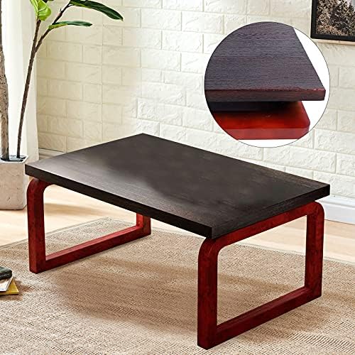 Gdrasuya10 Laptop Tray Desk Foldable Lap Table Bed Tray, TV Tray Floor Table Bamboo Breakfast Serving Tray Writing Gaming Furniture - Image 4