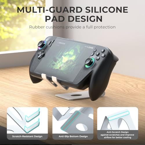 JYGamhanbil Desktop Stand Metal Holder for Portable Gaming Handheld Console - Image 5