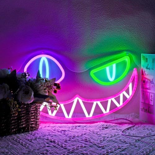 Cat Neon Signs for Wall Decor, Led Sign Neon Light up Signs by bkuupauneonsign