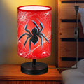 Glooglitter Spider Table Lamp for Bedroom Decor Spider Bedroom Bedside Lamp by Glooglitter